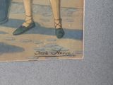 a picture of a painting of a man in a suit and tie
