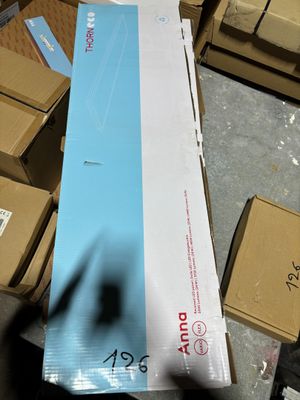 a large box of boxes on the floor next to a pile of boxes
