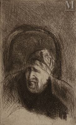 Camille Pissarro (1830-1903) Grand-mère dans son fauteuil, 1…