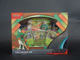 La boîte contient toute une série de cartes Pokémon.