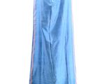 an image of a blue dress hanging on a hanger