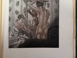 a picture of a naked man and a woman in a bed