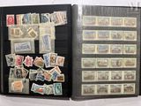 a book with a lot of stamps on it