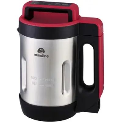 144 / Blender Chauffant Mandine- Mspm1l-21 - Inox/rouge…