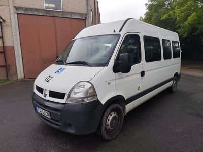 a white van that is parked in the parking lot