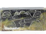 une image représentant un savon moulé orné d'un motif