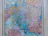 an image of a picture of a painting with flowers on it
