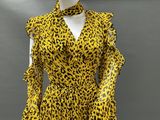 yellow leopard print dress on mannequin mannequin mannequin mannequin mannequin mannequin mannequin mannequin mannequin
