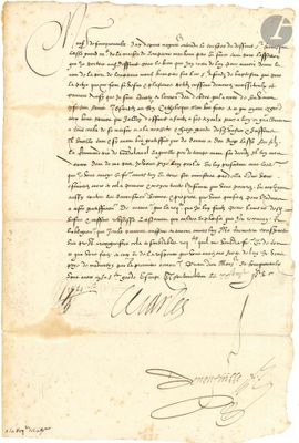 une lettre manuscrite du président des états-unis