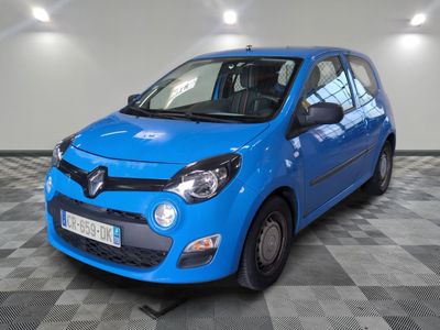 a picture of a blue car parked in a garage