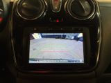 a picture of a car ' s rear view camera in the dash