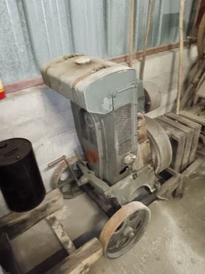 a machine that is sitting inside of a building