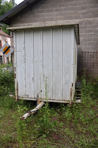 Cabane de chantier PAILLAUX immatriculé CV-307-ZG, 1ère mise en c...
