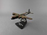a small model of a small plane on a stand