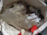 a bag full of toiletries and other items in it