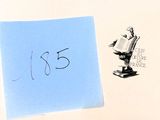 un post-it sur lequel est dessiné un homme sur un skateboard