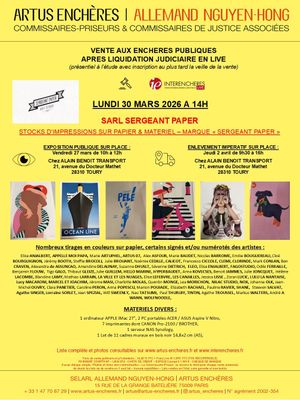 publicité de la vente