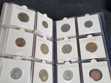a lot of different coins in a small case