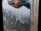 a close up of a box with a superman action figure on it