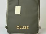 a close up of a suitcase with a tag on it