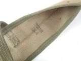 a close up of a pair of shoes on a white surface