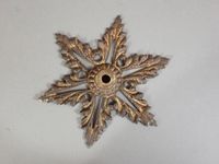Plafonnier en bronze doré en forme de plumes épanouies sorta… (photo 2)