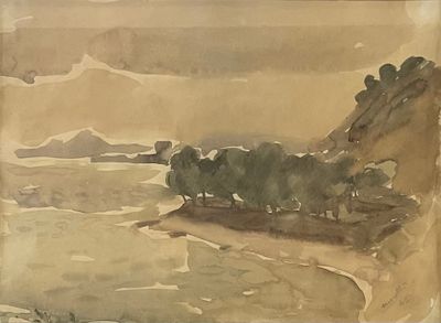 Enzo MORELLI (1896-1976) Paysage