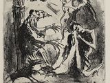 une image d'un dessin en noir et blanc d'un homme et d'une femme