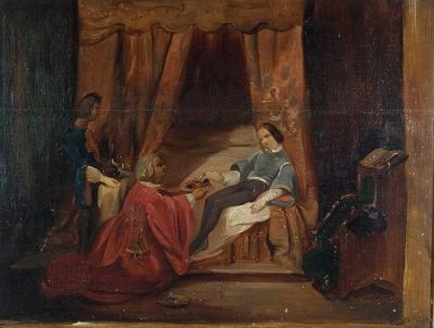 Claude JACQUAND (1804-1878), attribué à Travail préparatoire…