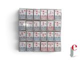 several packages of cigarettes are stacked on top of each other