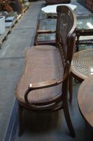 banquette de style THONET - vers 1920 - avec cannage - L : 1… (photo 2)