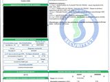 a close up of a document with a picture of a person on it