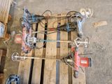 de nombreux outils posés sur une palette