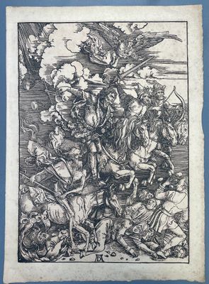 D'après Albrecht DURER ( 1471-1528) - - Les Quatre cavaliers… - Photo 1