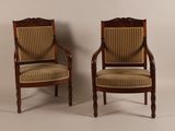 pair of antique wooden chairs with upholstered upholstered upholstered upholstered upholstered upholstered upholstered upholstered uphol