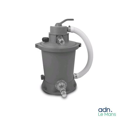 an image of a water filterer with a hose attached to it