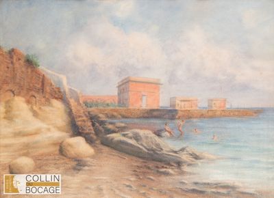 Raimondo Pontecorvo Vue sur la Marina Antignano