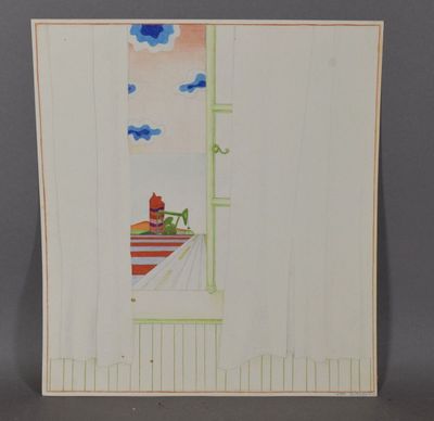 an image of a picture of a cat sitting on a window sill