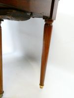 Jolie table en acajou à six pieds avec une rallonge acajou e… (photo 4)