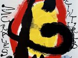 an image of a painting of a person holding a frisbee