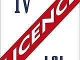 the logo of the french football team licece on a white background