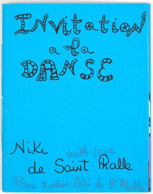 Niki de Saint Phalle (1930-2002) Invitation à la danse 1993 …