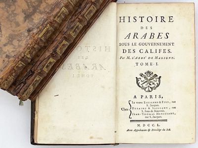 MARIGNY (Abbé de). HISTOIRE DES ARABES sous le gouvernement des calife - Photo 1