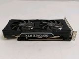 a close up of a video card on a white surface