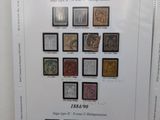 a picture of a book with a bunch of stamps on it