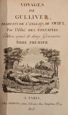 SWIFT ( Jonathan ). "Voyages de Gulliver, traduits de l Angl…