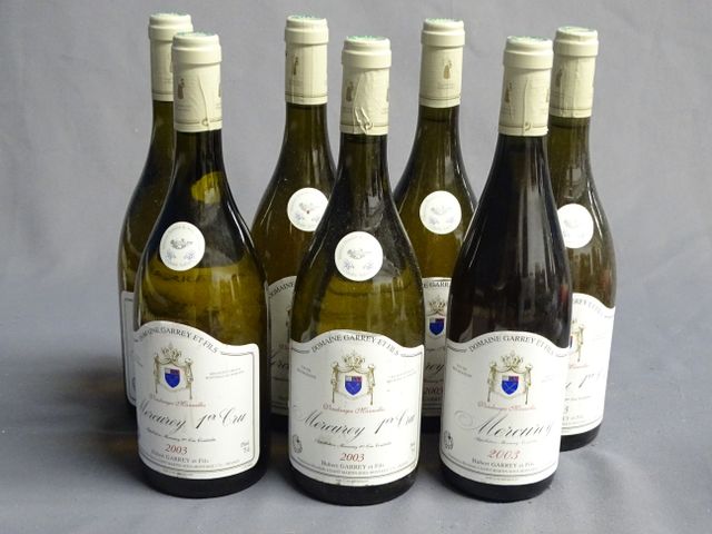 MERCUREY 1er CRU, blanc,  DOMAINE GAREY et FILS, 6 bouteilles de ...