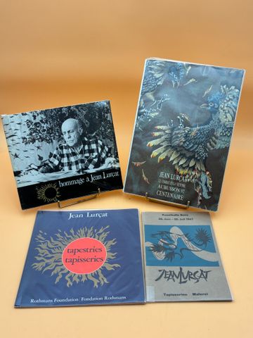 Lot de catalogues d’exposition sur Jean LURCAT : Le combat et la ...