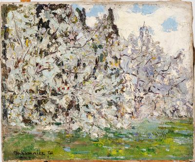 Joseph MEISSONNIER (1864-1943) : Les arbres. - Photo 1