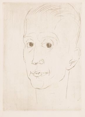 Louis Marcoussis (1883-1941) Jacques Porel. Vers 1938. Point…